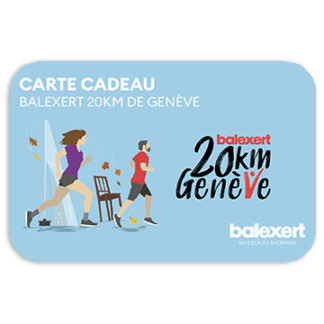 Carte Cadeau 20km de Genève