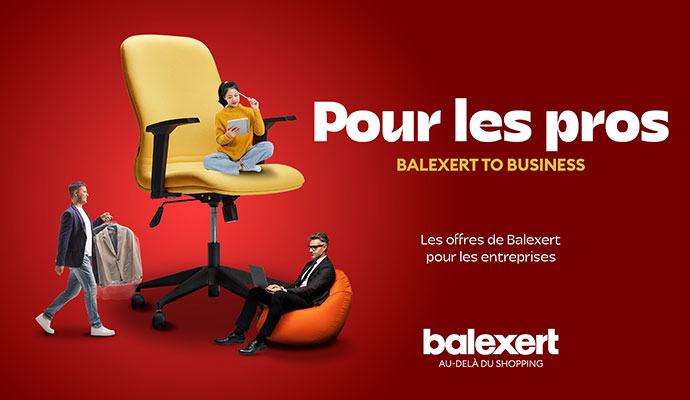 Catalogue BtoB Balexert pour les professionnels