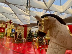 Décors de Noël à Genève Balexert