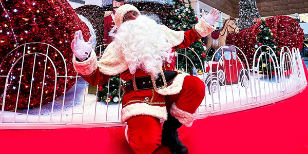 Le Père Noël à Balexert