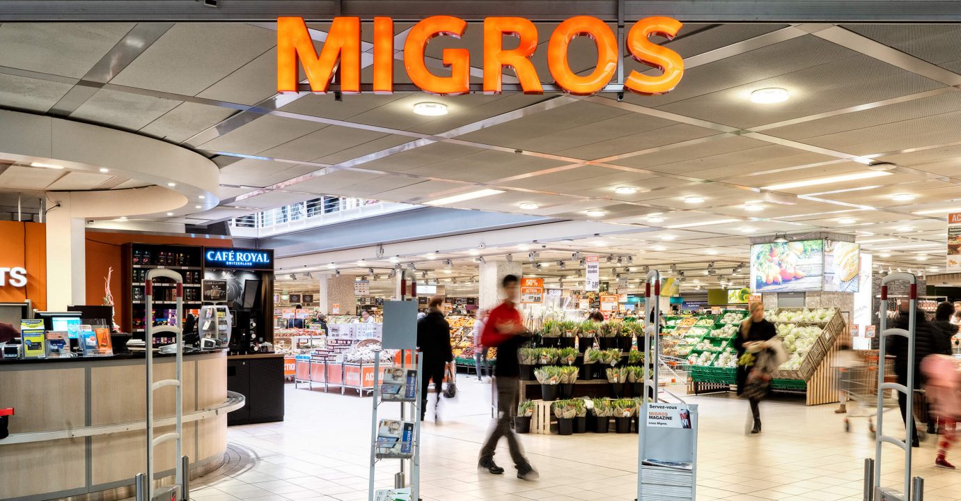Migros Food Hypermarket In Balexert Geneva